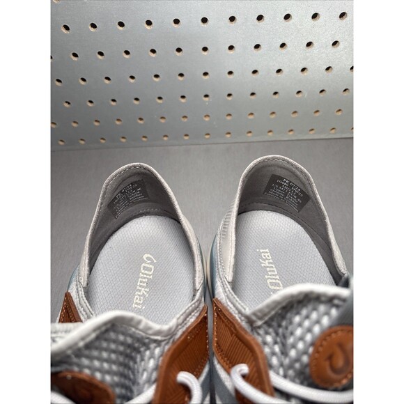 Olukai Mio Li Shoes Mens 13 Gray Blue Lightweight Comfort Athletic Sneaker Mesh main image 7